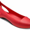 Crocs (WMNS) Düz Kırmızı Sandaletler 202811-8C1