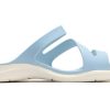 Crocs (WMNS) Düz Topuklu Spor Terlik Mavi 203998-4JQ