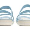 Crocs (WMNS) Düz Topuklu Spor Terlik Mavi 203998-4JQ