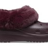 Crocs (WMNS) Furever Crush Ayakkabılar “Koyu Kiraz” 208446-6WD