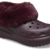 Crocs (WMNS) Furever Crush Ayakkabılar “Koyu Kiraz” 208446-6WD