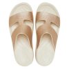 Crocs (WMNS) Getaway Platform H-Kayışlı Sandaletler “Beyaz Kahverengi” 209667-160