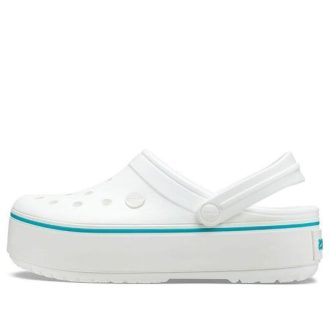 Crocs (WMNS) Hafif Rahat Açık Hava Plaj Beyaz Mavi Sandaletler “Beyaz Mavi” 205434-1E0
