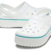 Crocs (WMNS) Hafif Rahat Açık Hava Plaj Beyaz Mavi Sandaletler “Beyaz Mavi” 205434-1E0