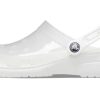 Crocs (WMNS) Jelly Crocs Şeffaf Unisex Beyaz Sandaletler 206908-100