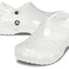 Crocs (WMNS) Jelly Crocs Şeffaf Unisex Beyaz Sandaletler 206908-100