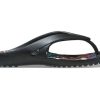 Crocs (WMNS) Kadee 2 Baskılı Flip Minimalist Günlük Parmak Arası Terlik Siyah 206866-001