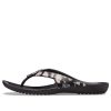 Crocs (WMNS) Kadee 2 Baskılı Parmak Arası Terlik “Çiçekli Siyah” 205998-97J