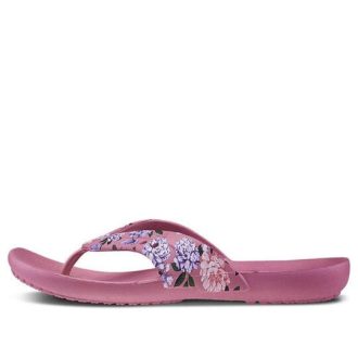 Crocs (WMNS) Kadee Baskılı Parmak Arası Terlik Pembe 206190-9A5