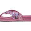 Crocs (WMNS) Kadee Baskılı Parmak Arası Terlik Pembe 206190-9A5