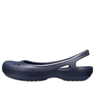 Crocs (WMNS) Kadee Flat Deep Blue Sandaletler 205077-410