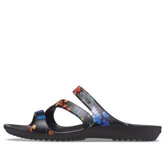 Crocs (WMNS) Kadee Günlük Sandalet Tie Dye Siyah 206894-001