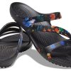 Crocs (WMNS) Kadee Günlük Sandalet Tie Dye Siyah 206894-001