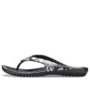 Crocs (WMNS) Kadee II Mevsimlik Parmak Arası Terlik “Tropikal Çiçekli Siyah” 205635-98F