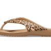 Crocs (WMNS) Kadee ll Leopar Desenli Parmak Arası Terlik Kahverengi 206398-98R