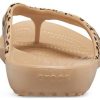 Crocs (WMNS) Kadee ll Leopar Desenli Parmak Arası Terlik Kahverengi 206398-98R