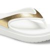 Crocs (WMNS) Kalın Tabanlı Beyaz Altın Terlik “Beyaz Altın” 206919-100