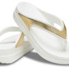 Crocs (WMNS) Kalın Tabanlı Beyaz Altın Terlik “Beyaz Altın” 206919-100