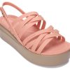 Crocs (WMNS) Kalın Tabanlı Rahat Moda Spor Pembe Sandaletler 206751-6RL