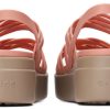 Crocs (WMNS) Kalın Tabanlı Rahat Moda Spor Pembe Sandaletler 206751-6RL