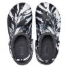 Crocs (WMNS) Klasik Astarlı Açık Hava Sandaleti “Mermer Beyaz Siyah” 207180-103