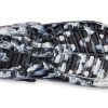 Crocs (WMNS) Klasik Astarlı Açık Hava Sandaleti “Mermer Beyaz Siyah” 207180-103