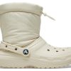 Crocs (WMNS) Klasik Astarlı Neo Şişme Botlar “Bej” 206630-2Y2
