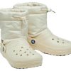 Crocs (WMNS) Klasik Astarlı Neo Şişme Botlar “Bej” 206630-2Y2