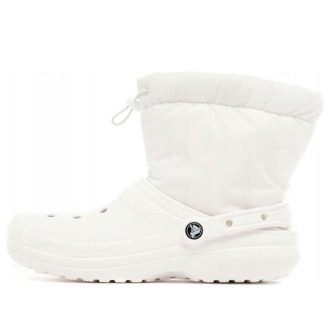 Crocs (WMNS) Klasik Astarlı Neo Şişme Botlar “Beyaz” 206630-143