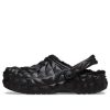 Crocs (WMNS) Klasik Clog Astarlı Geometrik Ayakkabı “Siyah” 210069-001