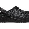 Crocs (WMNS) Klasik Clog Astarlı Geometrik Ayakkabı “Siyah” 210069-001