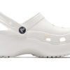 Crocs (WMNS) Klasik Clog Clouds Retro Plaj Ayakkabısı Beyaz 206750-100