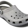 Crocs (WMNS) Klasik Clog Crocs Gümüş Sandaletler 205942-040