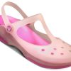 Crocs (WMNS) Klasik Clog Plaj Kırmızısı Sandaletler 11209-66E