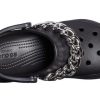 Crocs (WMNS) Klasik Clog Retro Sandaletler Siyah Gümüş 206662-067