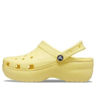 Crocs (WMNS) Klasik Clog Spor sandalet “Sarı” 206750-7HD