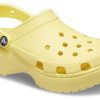 Crocs (WMNS) Klasik Clog Spor sandalet “Sarı” 206750-7HD