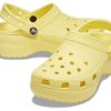 Crocs (WMNS) Klasik Clog Spor sandalet “Sarı” 206750-7HD