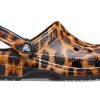 Crocs (WMNS) Klasik Hayvan Baskılı Plaj Günlük Sandalet Leopar Desen 206676-90L