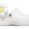 Crocs (WMNS) Klasik Çiçek Terlik “Beyaz” 209236-90H