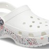 Crocs (WMNS) Klasik Platform Americana Paisley Clugs “Beyaz” 207337-94S