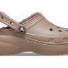 Crocs (WMNS) Klasik Platform Astarlı Terlik “Mantar” 207938-195