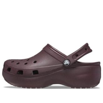 Crocs (WMNS) Klasik Platform Ayakkabılar “Koyu Kiraz” 206750-6WD