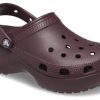 Crocs (WMNS) Klasik Platform Ayakkabılar “Koyu Kiraz” 206750-6WD
