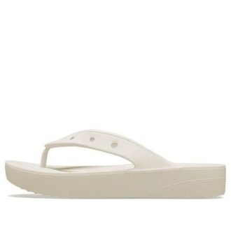 Crocs (WMNS) Klasik Platform Flip (Bej) 207714-2Y2