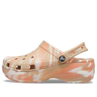 Crocs (WMNS) Klasik Platform Mermerli Clog 207176-2ZM