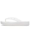 Crocs (WMNS) Klasik Platform Parmak Arası Terlik “Beyaz” 207714-100