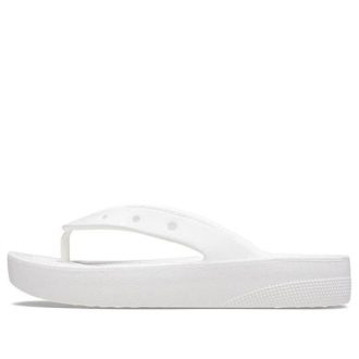 Crocs (WMNS) Klasik Platform Parmak Arası Terlik “Beyaz” 207714-100