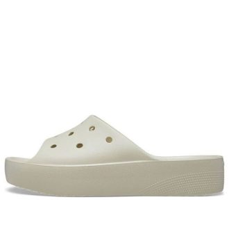 Crocs (WMNS) Klasik Platform Terlik “Kemik” 208180-2Y2