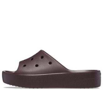 Crocs (WMNS) Klasik Platform Terlikler “Koyu Kiraz” 208180-6WD